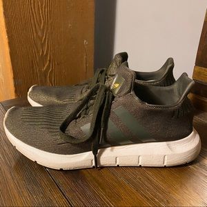 Women’s Adidas Swift Run Shoes - Olive
